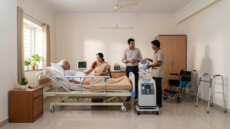 medical equipment on hire