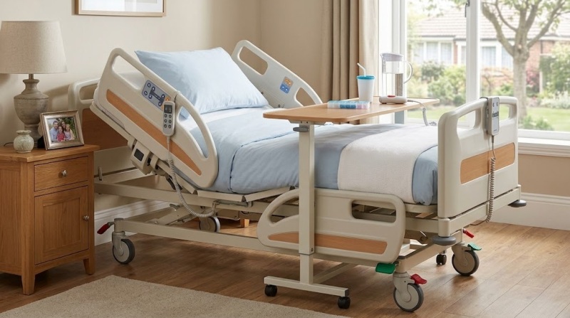 Features in Hospital Beds for Caregiver