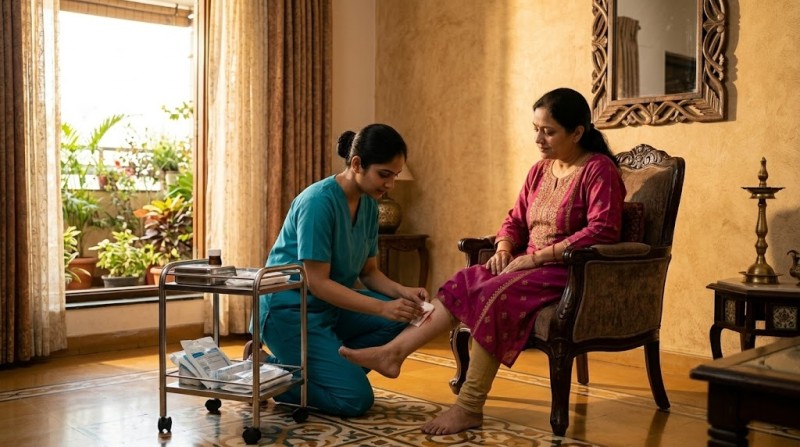 Recovery at home after hospitalization
