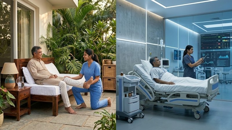 hospital-level nursing support at home