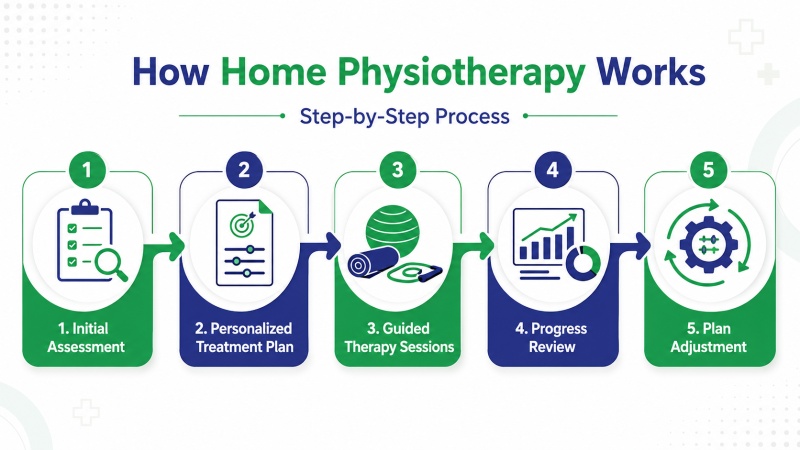 How Home Physiotherapy Works: Step-by-Step Process