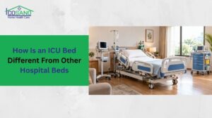 difference between ICU bed and hospital bed